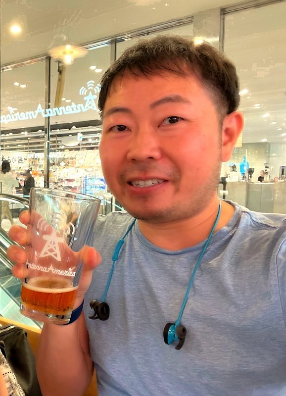 Ben with a craft beer